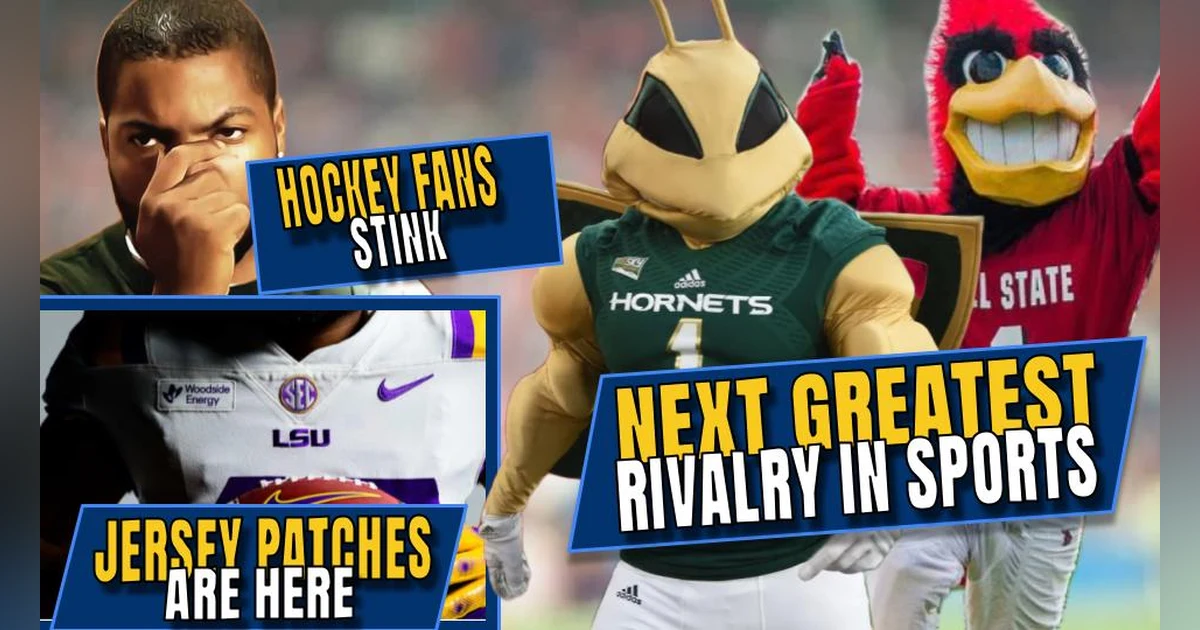 The New Greatest Rivalry In Sports Is Born | NCAA Jersey Patches | Please Shower