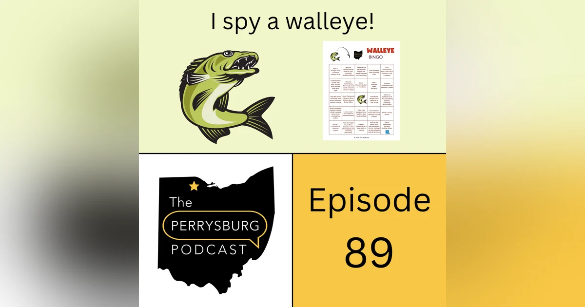 I spy a walleye!