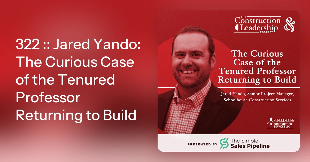 322 :: Jared Yando: The Curious Case of the Tenured Professor Re…