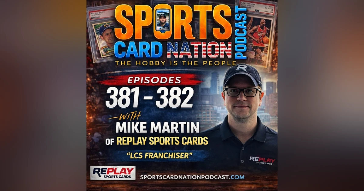 Mike Martin of Replay Sports Cards ards "Franchise LCSing" E381