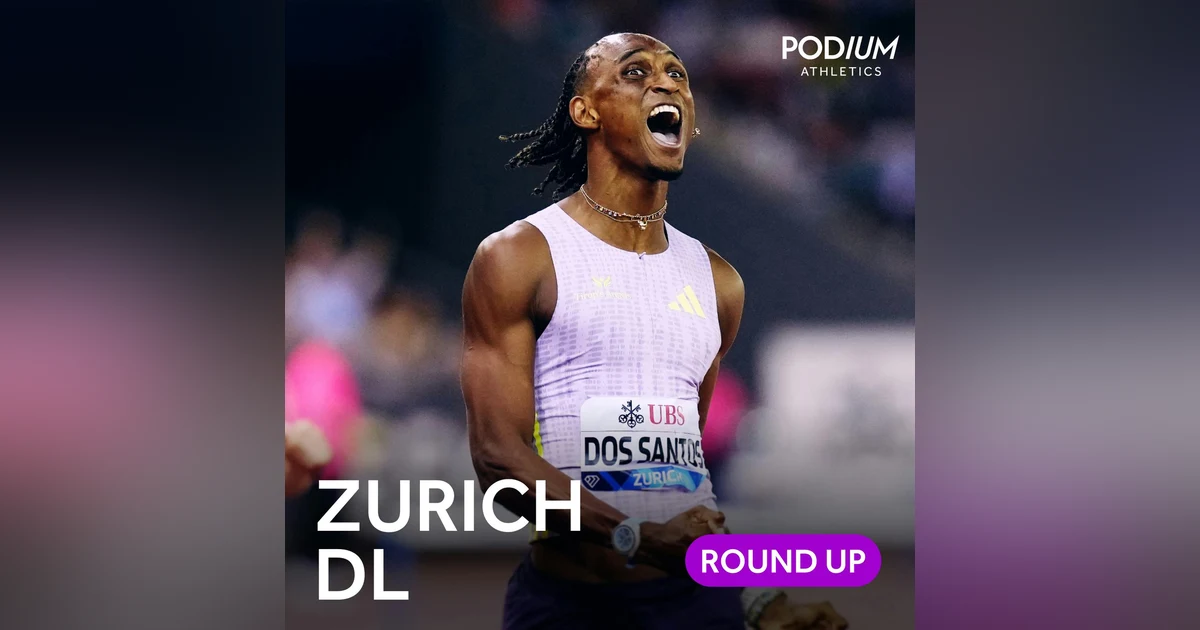 Zurich Diamond League Podlet | World records for Masai Russell, Alison Dos Santos - Audrey Werro impresses again