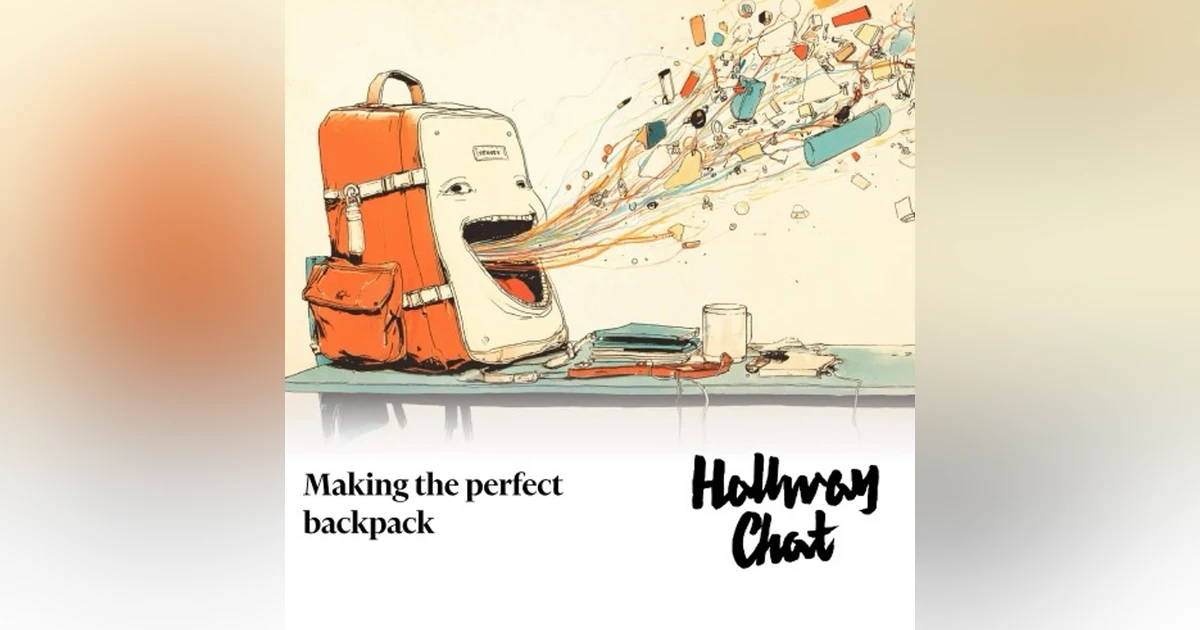 Making the perfect backpack. Craft in the age of AI.
