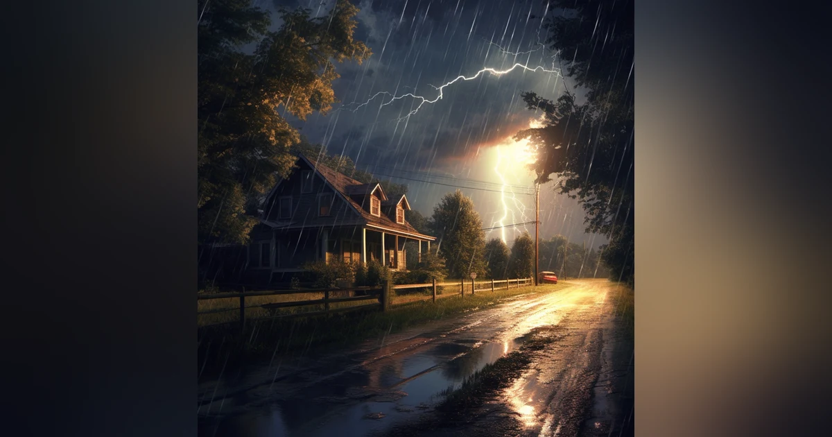 Fall Asleep to the Sound of Thunderstorm Rain