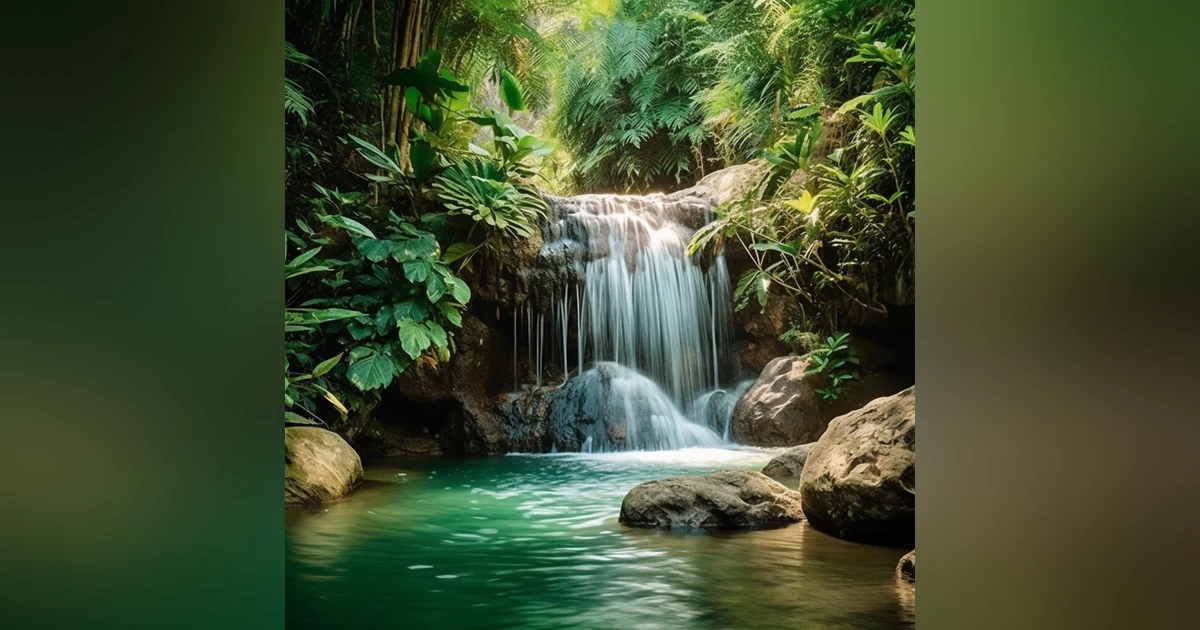 Find Your Zen Let the Calming Ambience of a Waterfall Wash Away Your Stress