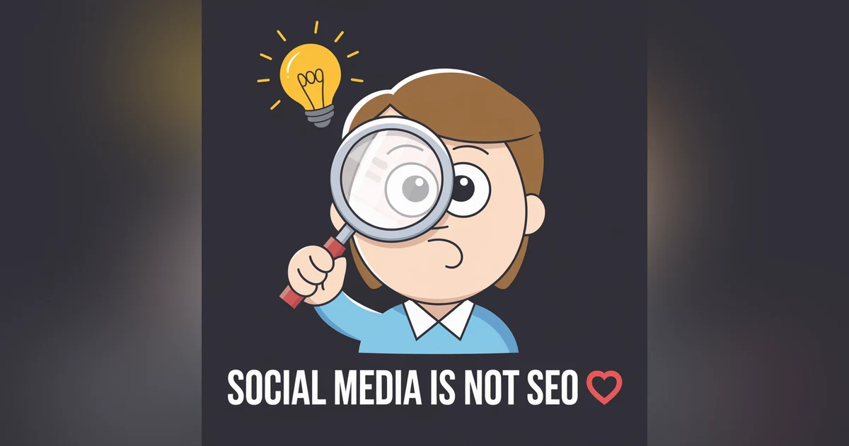 👀 Social Media is NOT SEO 🔍 + Join Favour Obasi-ike @ Marketing Club on Clubhouse 🏡