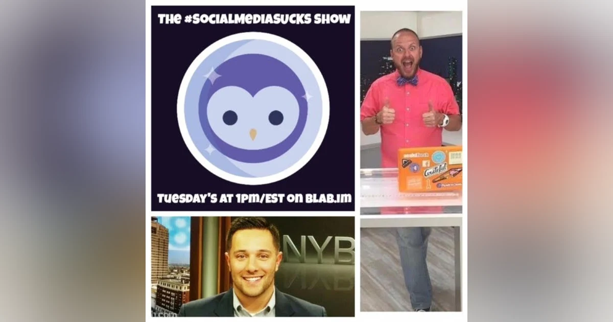EPISODE 14 The Social Media SUCKS Show on Blab : How to Create Great Content w/ Vincenzo Landino