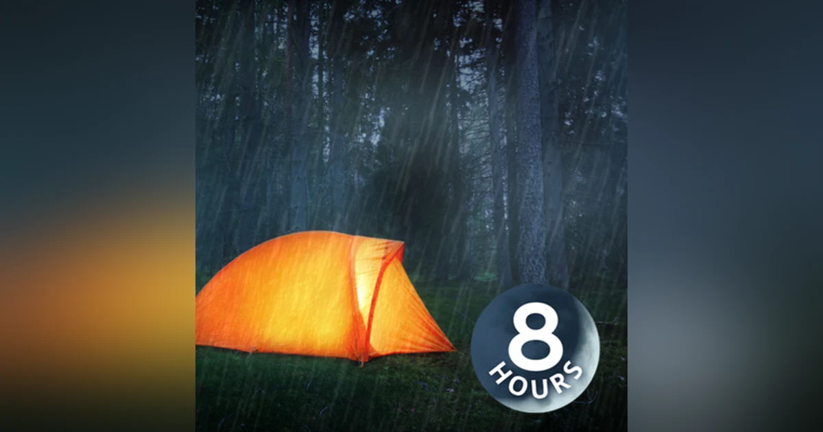 Rain on Tent 8 Hours | Nature Sounds for Sleeping, Studying, Writing, Concentration | White Noise