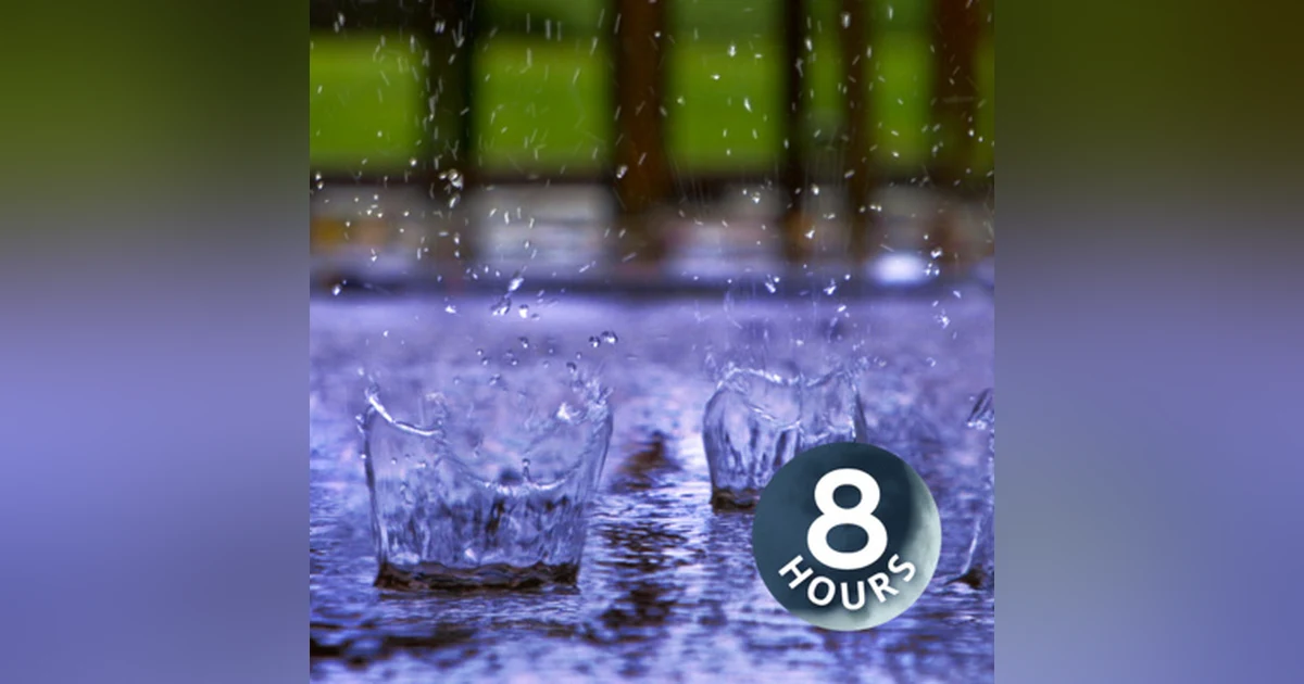 Rain Sounds for Sleep or Relaxation (No Thunder) | White Noise 8 Hours