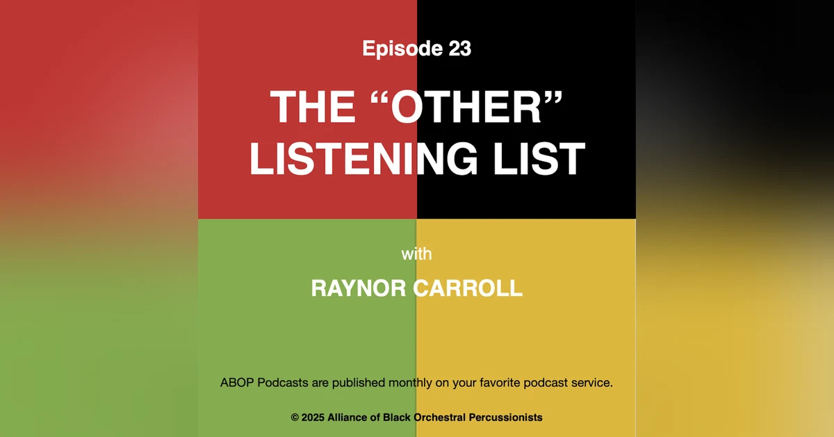 23. The “Other” Listening List