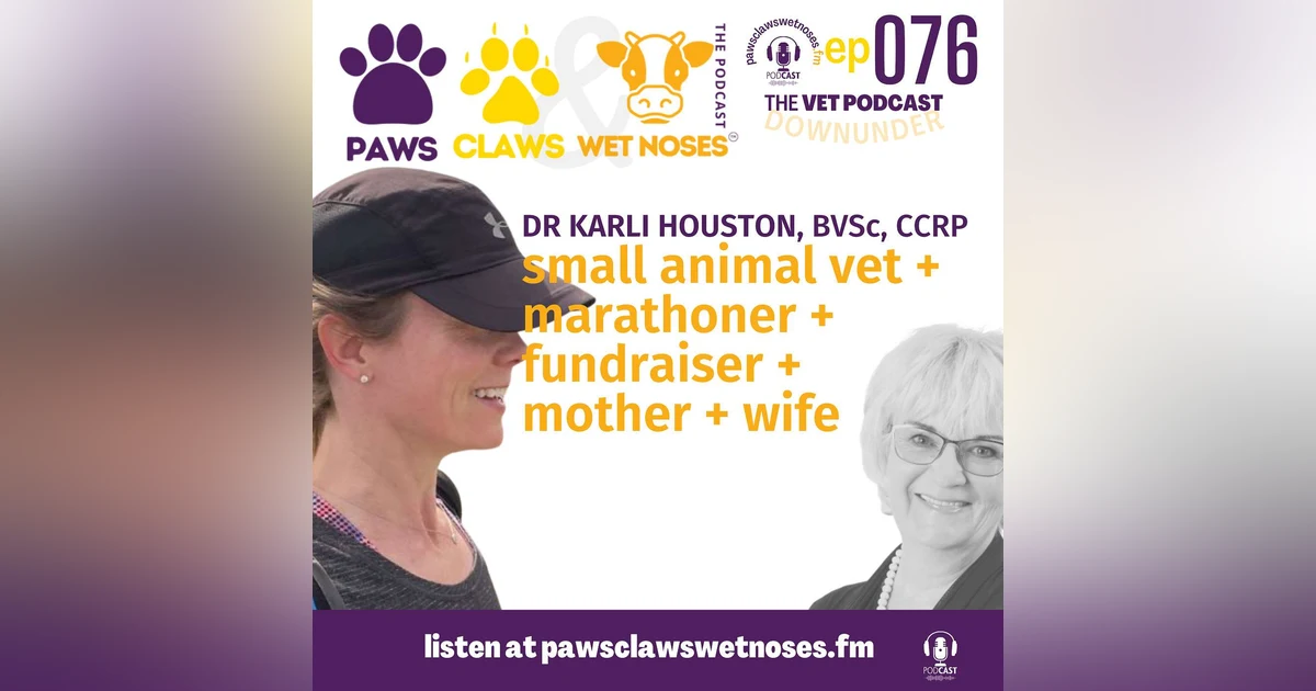 Dr Karli Houston - Marathon Running Fundraising Small Animal Veterinarian
