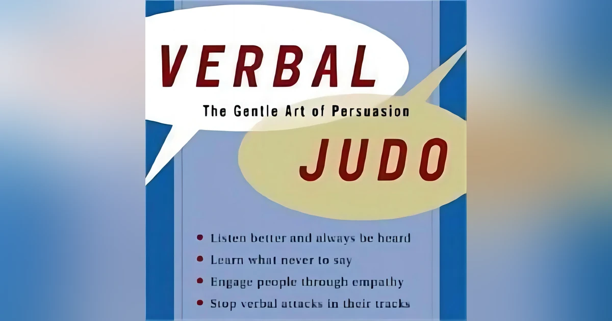 Verbal Judo Free Book: Summary and Key Takeaways