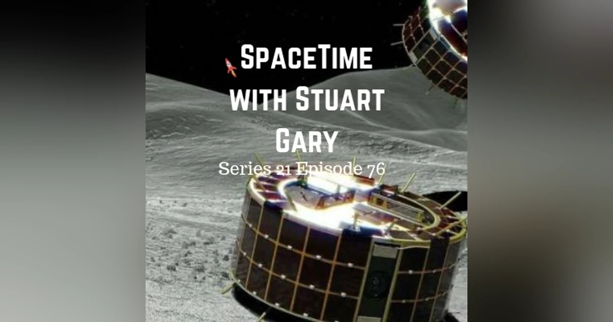 76: Japan lands on the asteroid Ryugu - SpaceTime with Stuart Gary Series 21 Episode 76