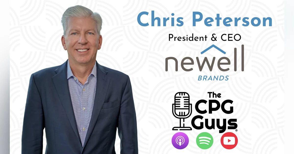 Newell Brands CEO Chris Peterson: Organization Transformation Through AI