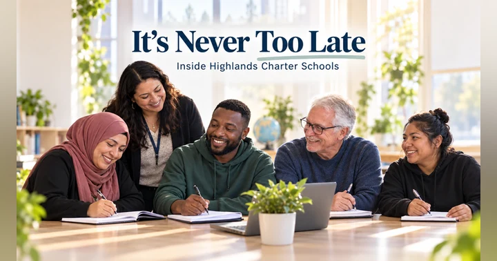 image for It’s Never Too Late: High School for Adults | Highlands Community Charter & Technical Schools