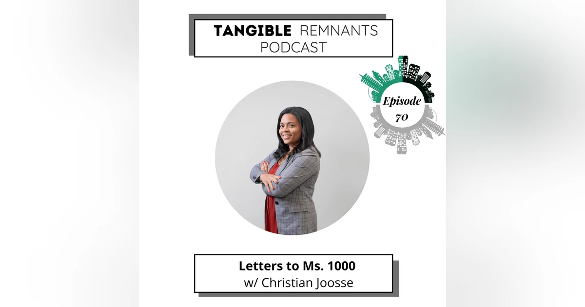 Letters to Ms. 1000 w/ Christian Joosse