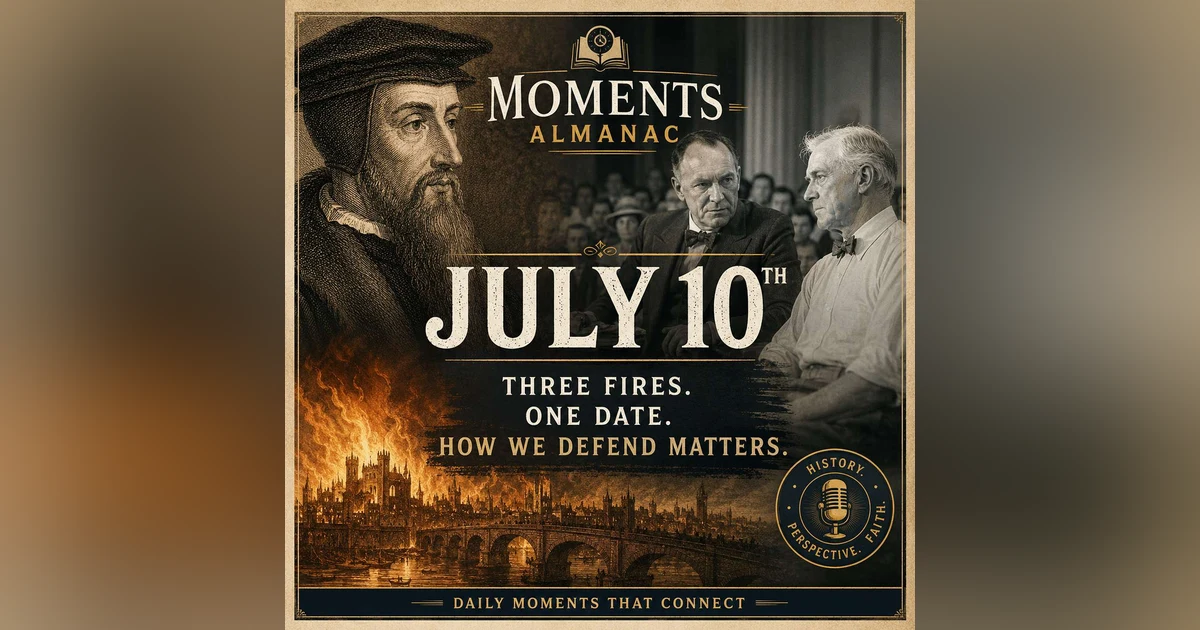 July 10, 2026 | Moments Almanac | Calvin
