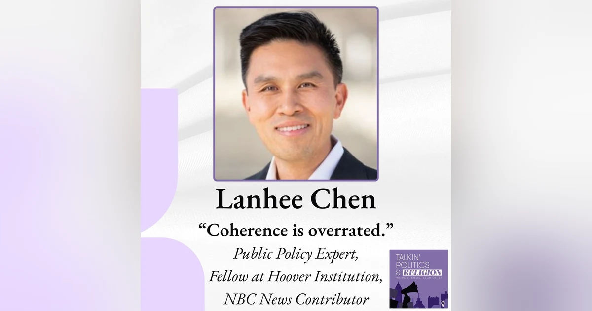Lanhee Chen, Public Policy Expert: "Coherence is overrated."