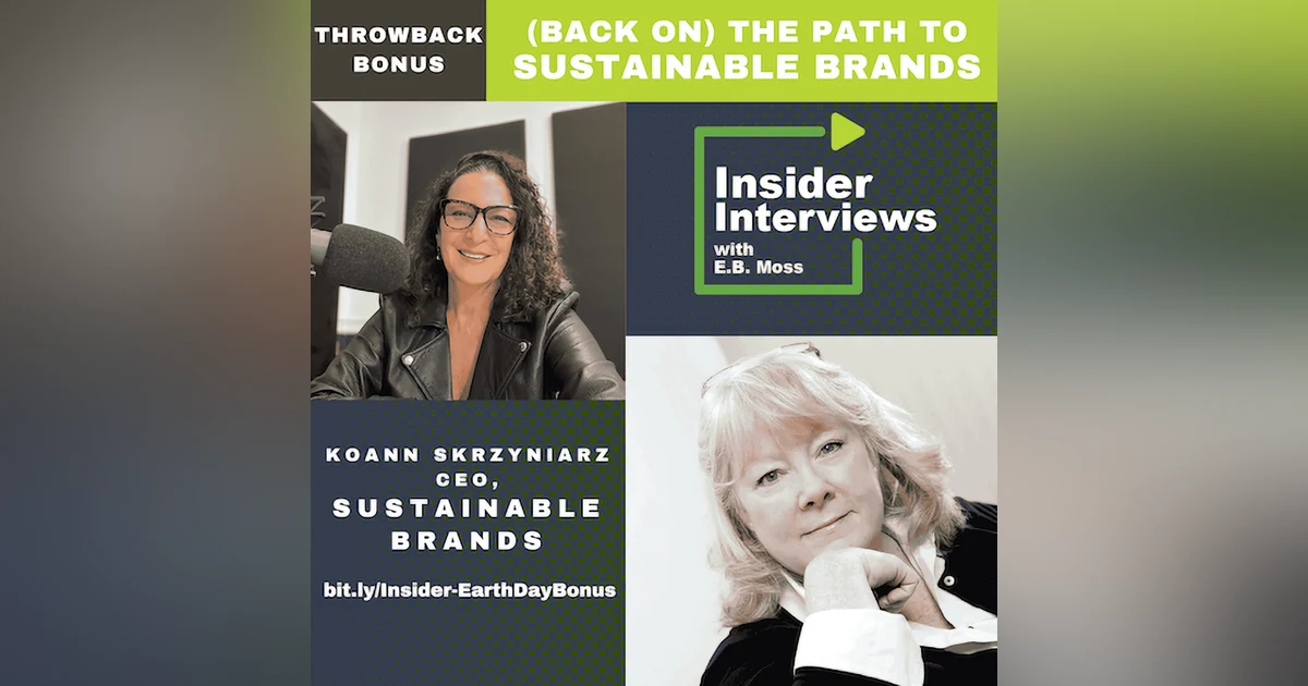 A Sustainable Podcast! Throwback Bonus for Earth Month
