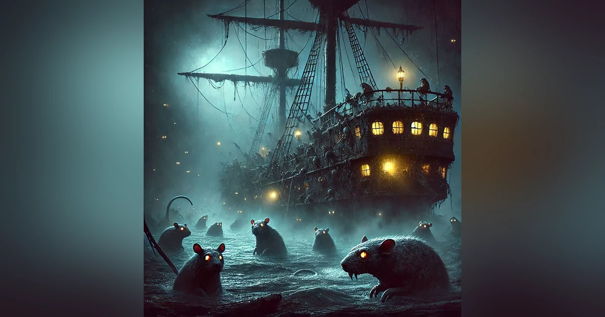Ship of the Cannibal Rats - A Terrifying Tale of Survival at Sea