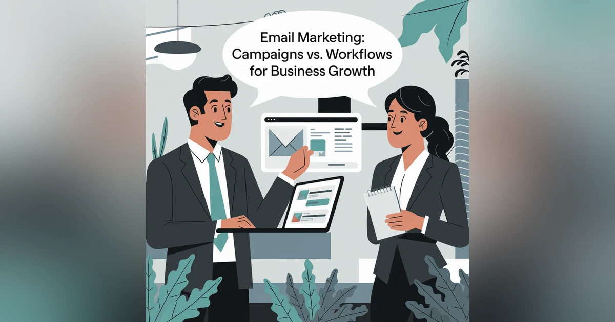 📧 Email Marketing: Campaigns vs. Workflows for High Sender Reputation Scores with Favour Obasi-ike