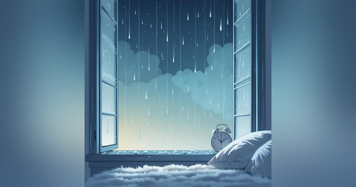 White Noise of Rain Helps You Sleep at Night |  Rain Sleep Sounds