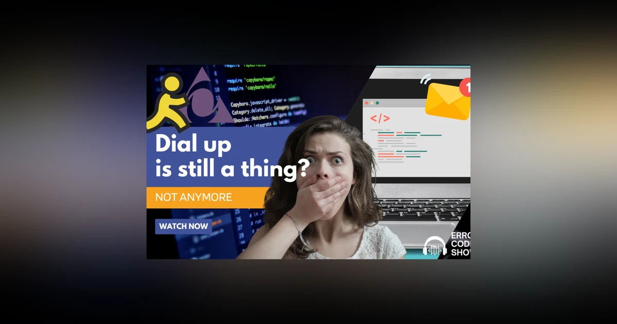 AOL Finally Ends Dial-Up… Wait, That Still Existed？! - Error Code Show