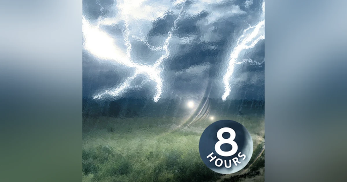 Steady Rain & Thunder Sounds 8 Hours