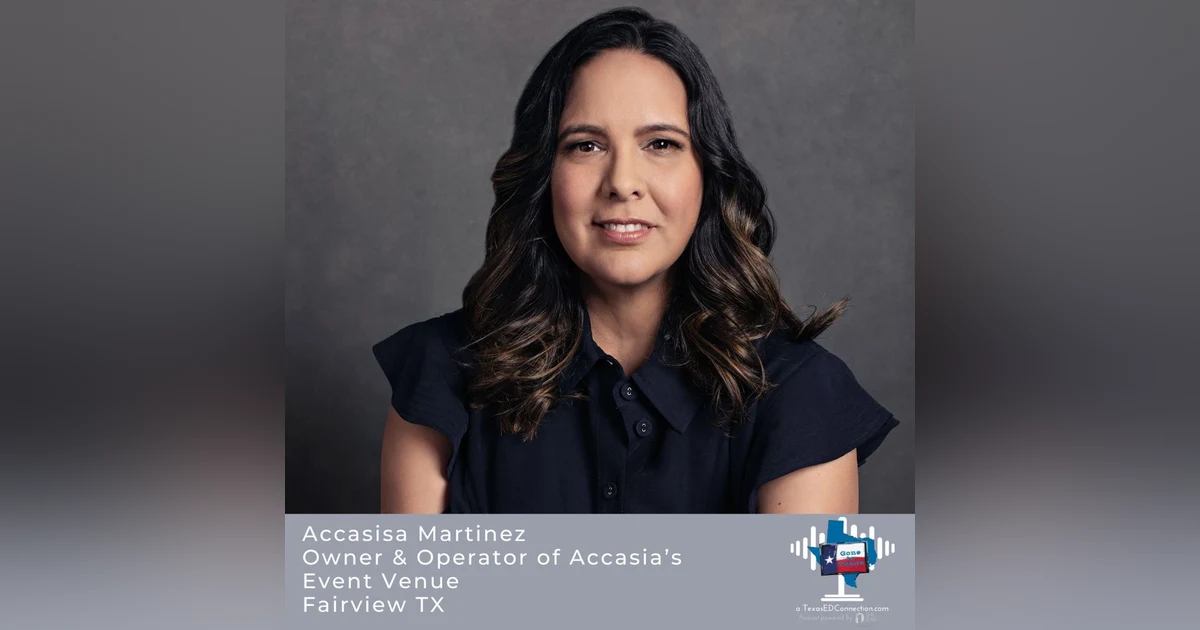 Episode 22: From Dreams to Reality: Chatting with Accasia Martinez, the visionary behind Fairview's premier event venue