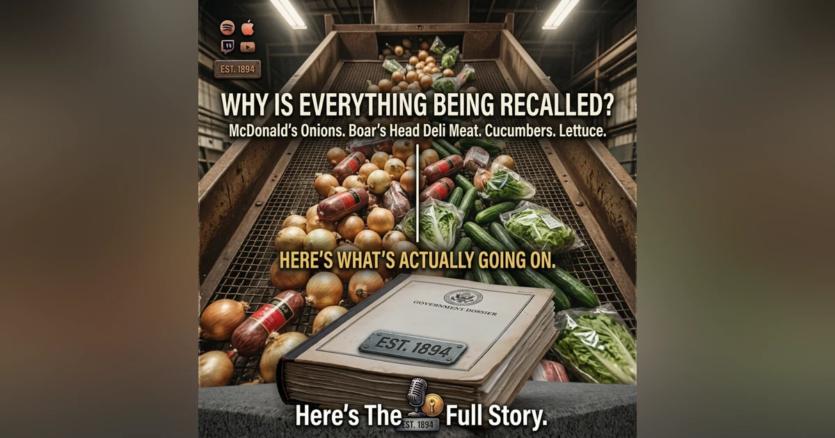 Why Is Everything Being Recalled? McDonald's Onions. Boar's Head Deli Meat. Cucumbers. Lettuce. Here's What's Actually Going On.