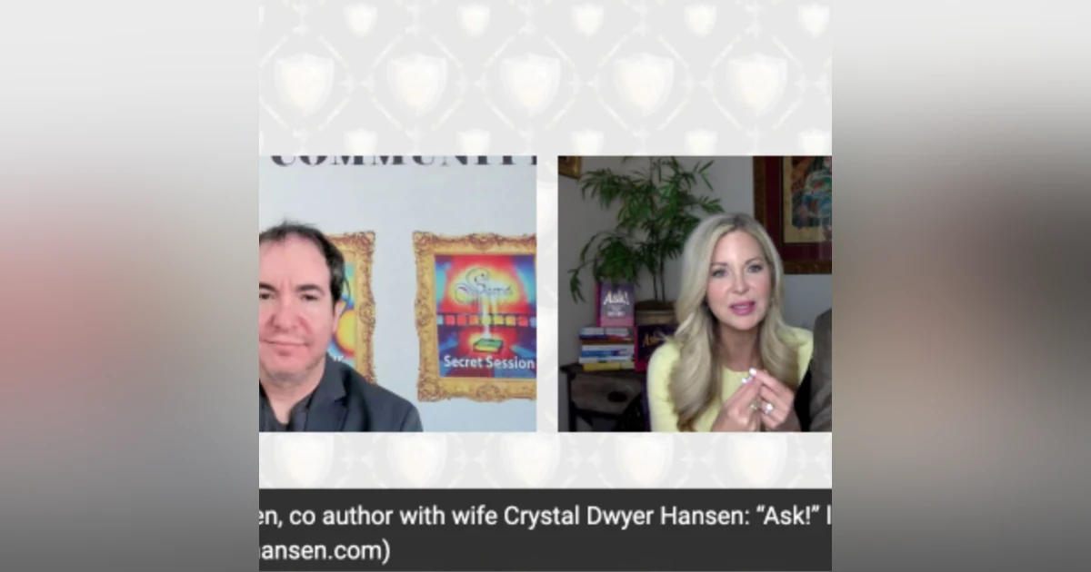 Mark Victor Hansen, coauthor Chicken Soup for the Soul over 500Million Copies sold, Ask latest book with wife Crystal Dwyer Hansen