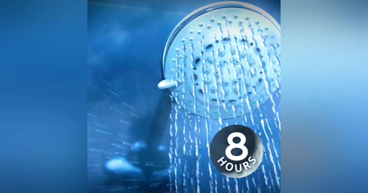 Soothing Shower Sounds White Noise 8 Hours | Relax, Study, Sleep
