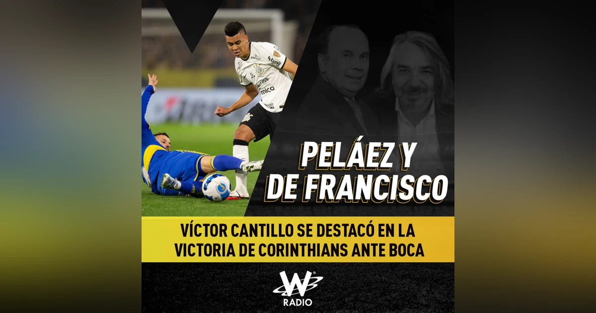 Víctor Cantillo se destacó en la victoria de Corinthians ante Boca