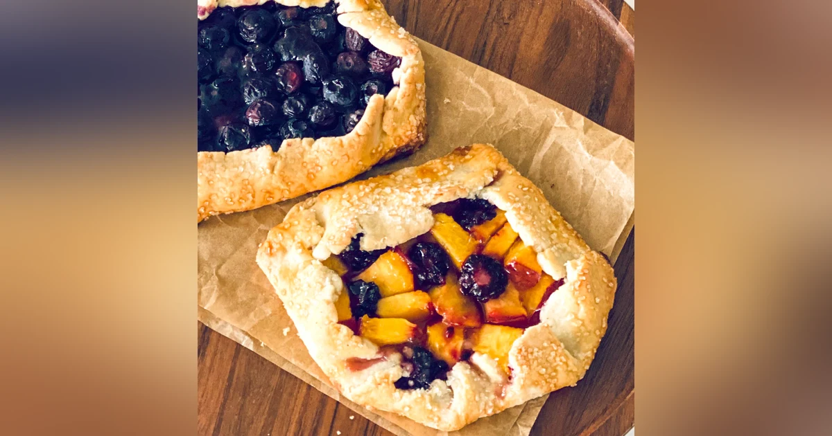 Gluten-Free Summer Fruit Galettes