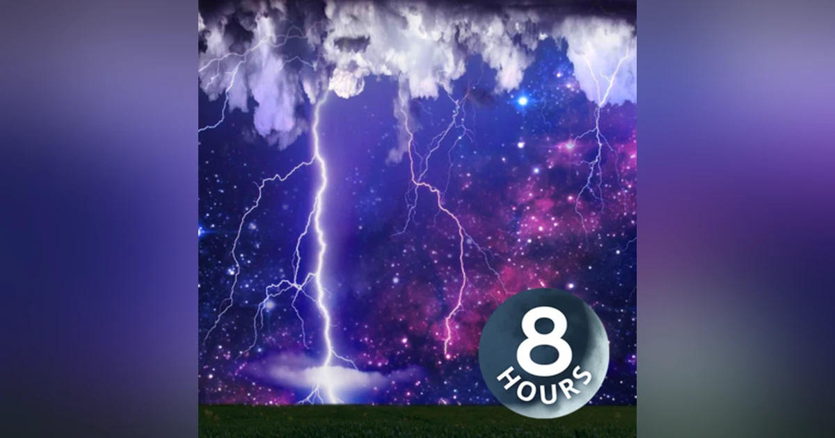 Rain & Thunder Nature Sounds 8 Hours | Helps You Study, Relax or Fall Asleep