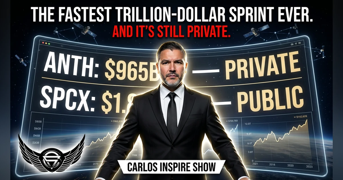 The Fastest Trillion-Dollar Sprint in History — And It's Still Not Even Public Yet