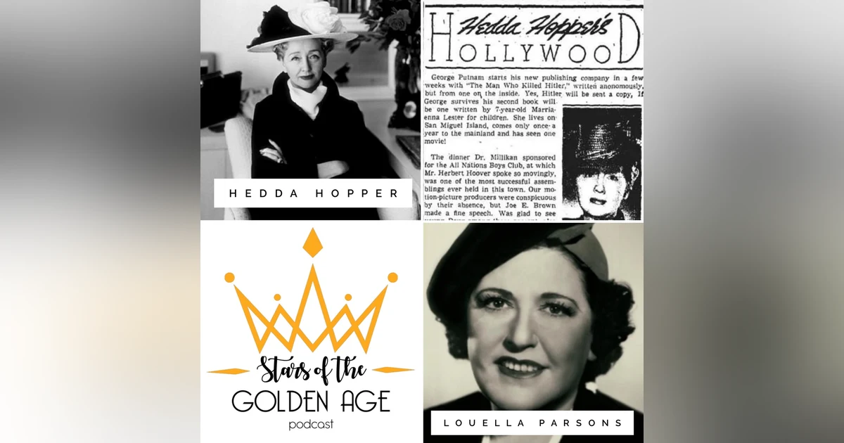 Hedda Hopper & Louella Parsons