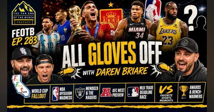 image for Fadeaways, Fastballs & World Cup Fallout with Daren Briare | FEOTB Ep. 283