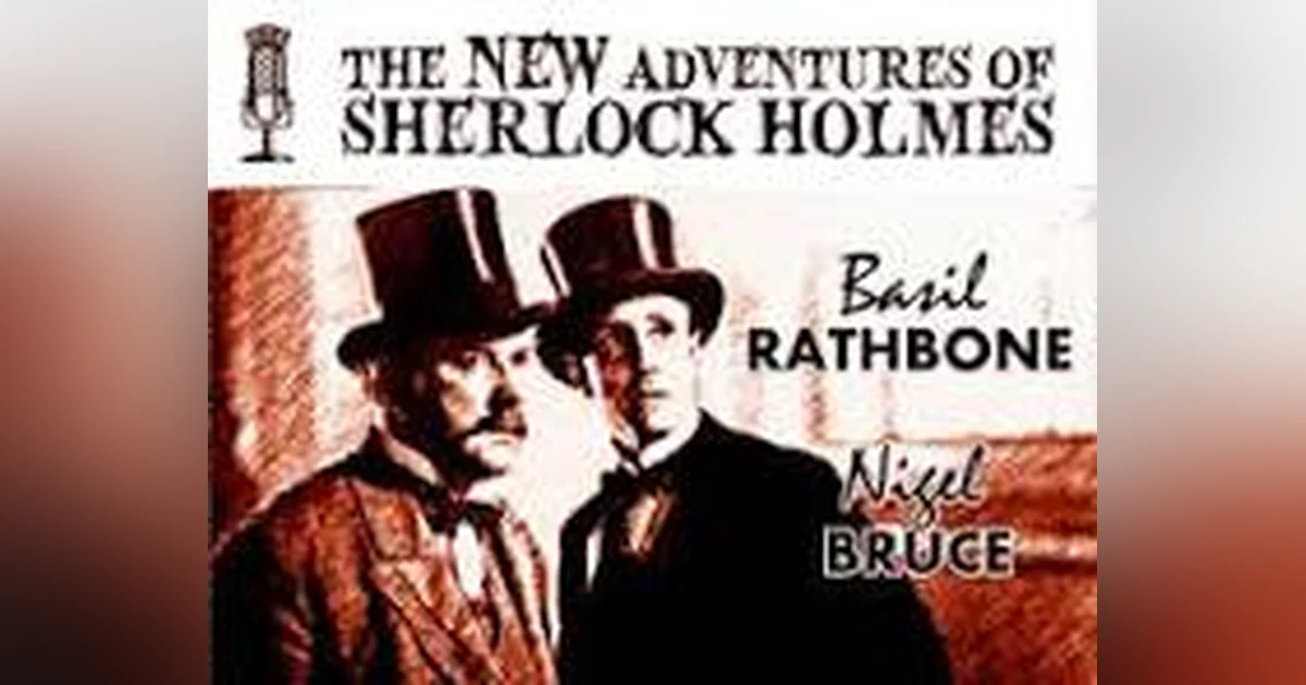 THE ADVENTURE OF THE STUTTERING GHOST and THE CLUE OF THE HUNGRY CAT   THE NEW ADVENTURES OF SHERLOCK HOLMES