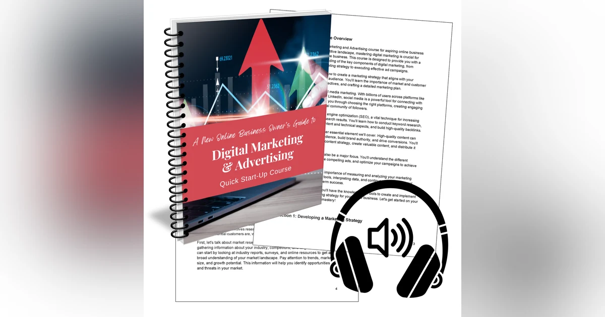 Free Digital Marketing Course For New Online Business Owners