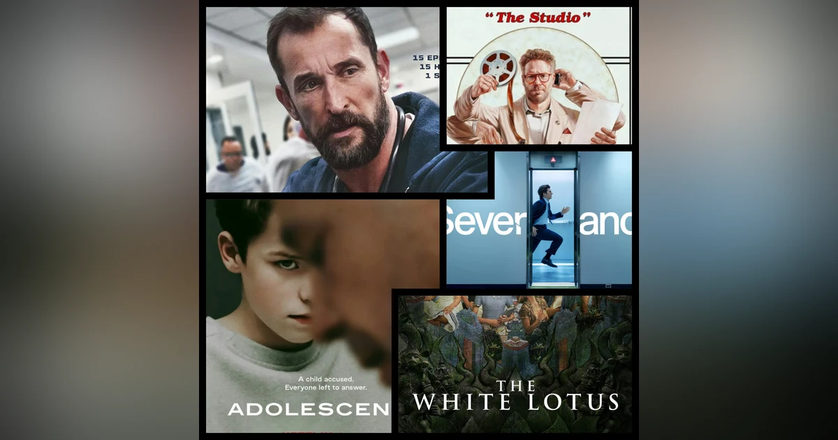 453: We Talk TV – Adolescence, Severance, The White Lotus, The Studio & More (with Tyler Doster, AwardsWatch)