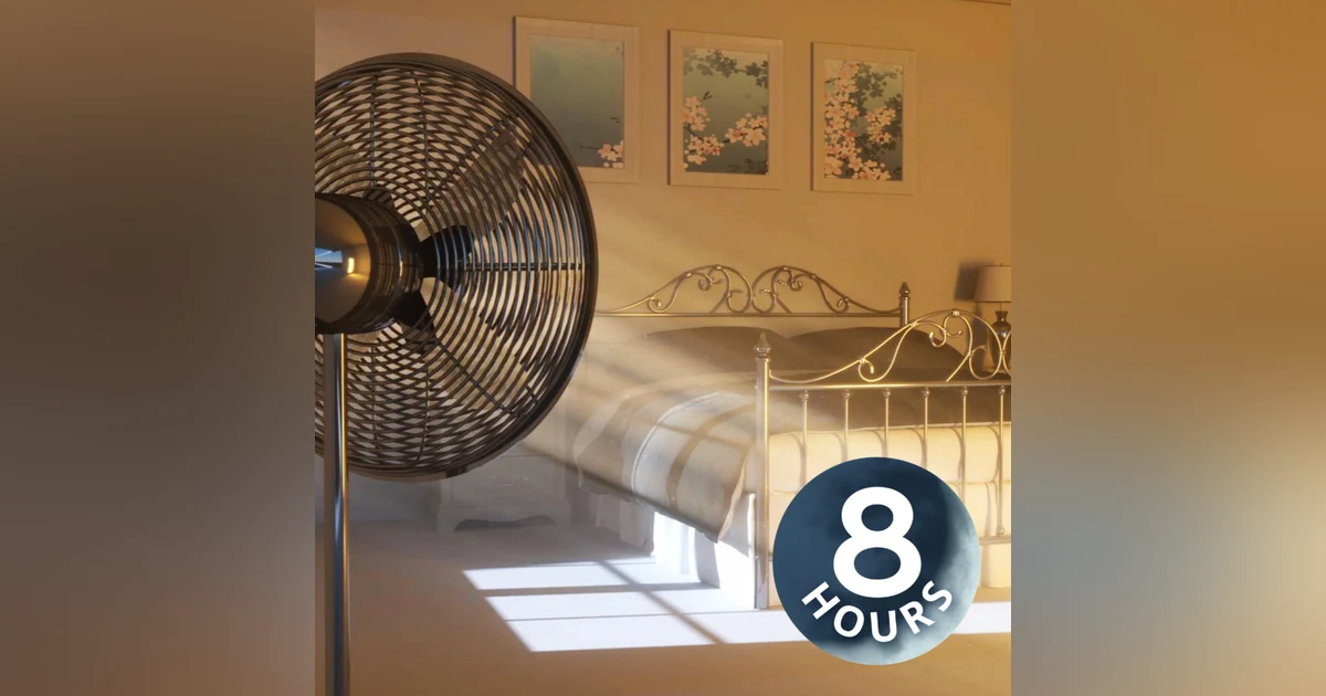 Fall Asleep to Relaxing Fan Noise 8 Hours | Sleep Sounds