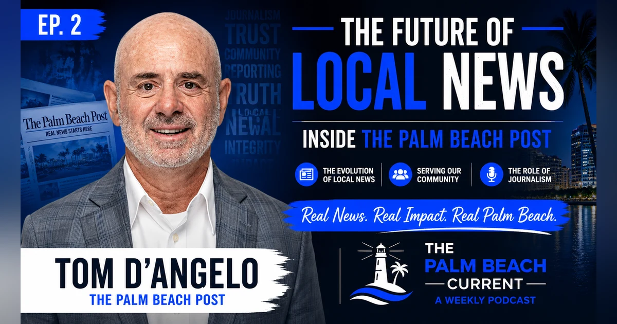 Tom D'Angelo, Writer from The Palm Beach Post Ep. 2