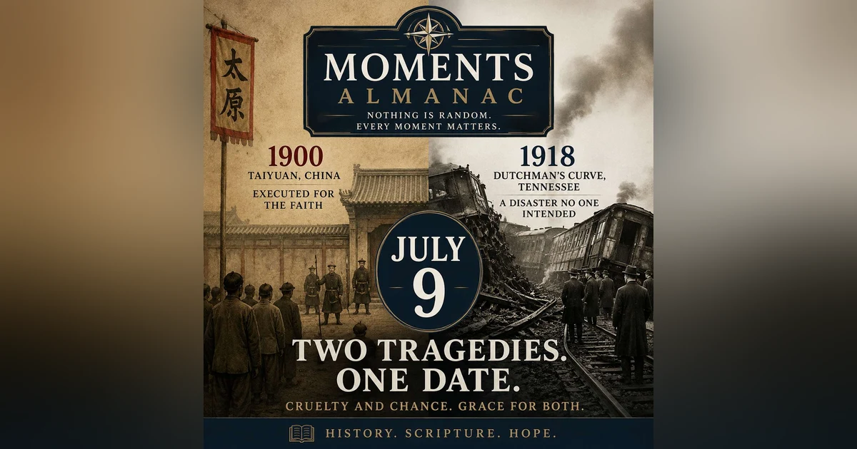 July 9, 2026 | Moments Almanac | Disaster