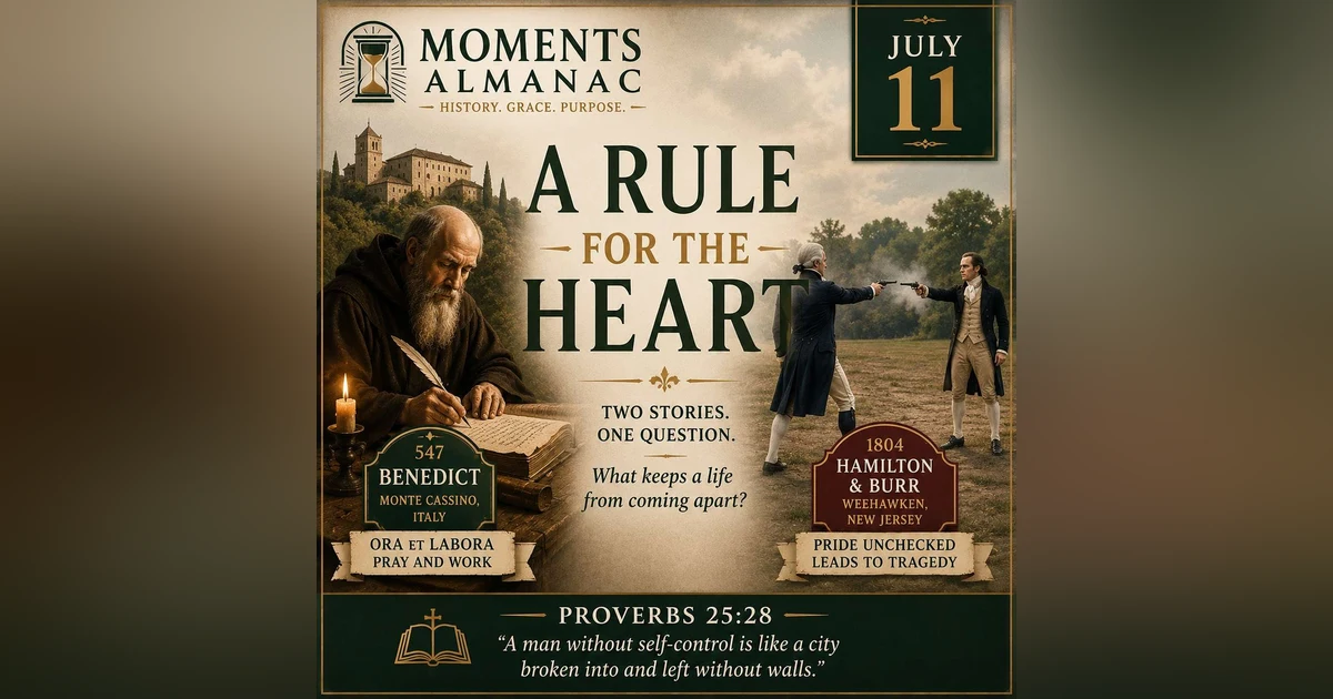 July 11, 2026 | Moments Almanac | Rule
