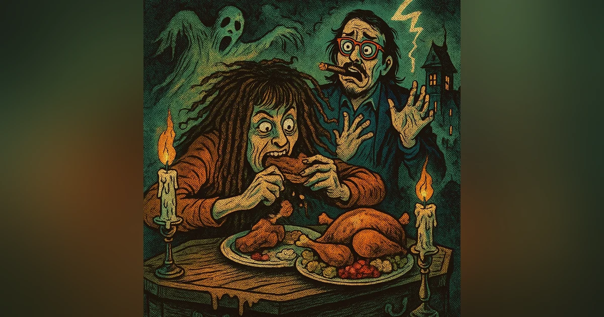 Monthly Spooky | Haunted Mansions, Holiday Scares, and the Sin Eater!