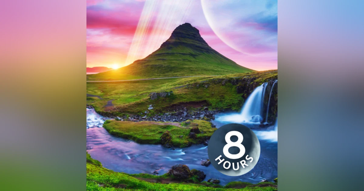 Waterfall Sounds for Relaxation, Sleep 8 Hours | Nature White Noise