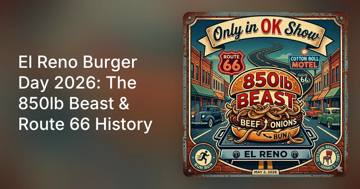 El Reno Burger Day 2026: The 850lb Beast & Route 66 History