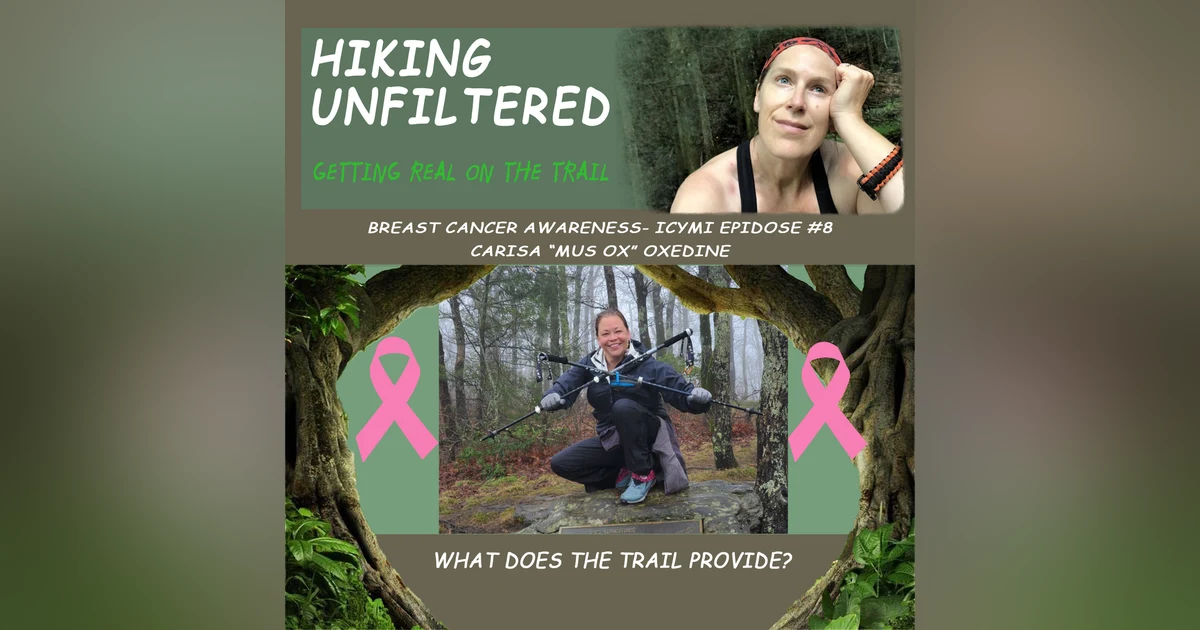 Breast Cancer Awareness ICYMI - Mus Ox - "What does the trail provide?"