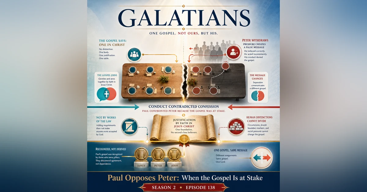 Galatians | Paul Opposes Peter: When the Gospel Is at Stake