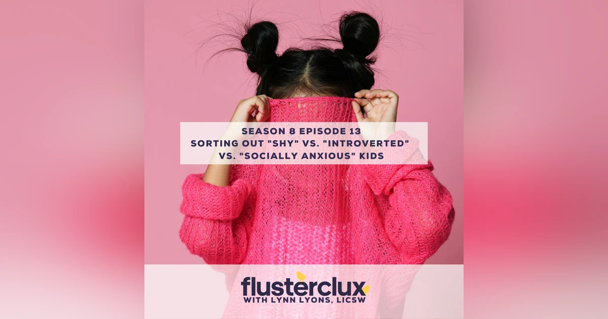 Sorting Out "Shy" Vs. "Introverted" Vs. "Socially Anxious" Kids